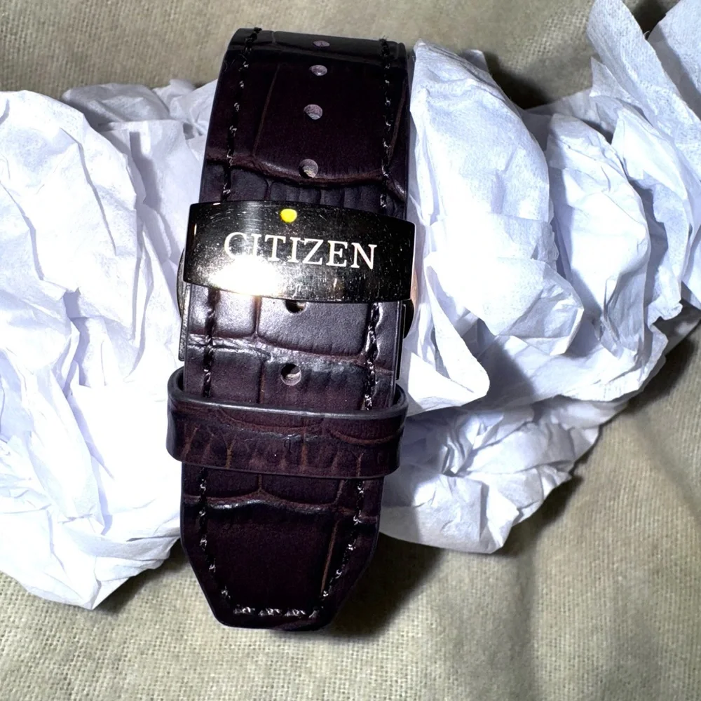 Citizen Axiom 43MM Rose Gold Stainless Steel Men’s Watch